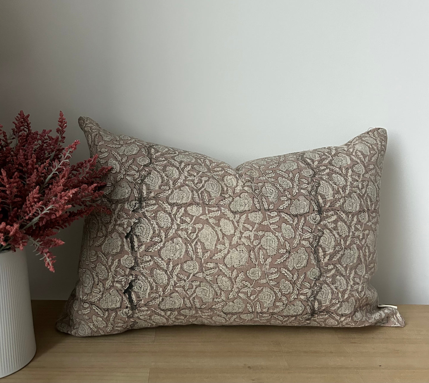 Hellebore Linen Pillow