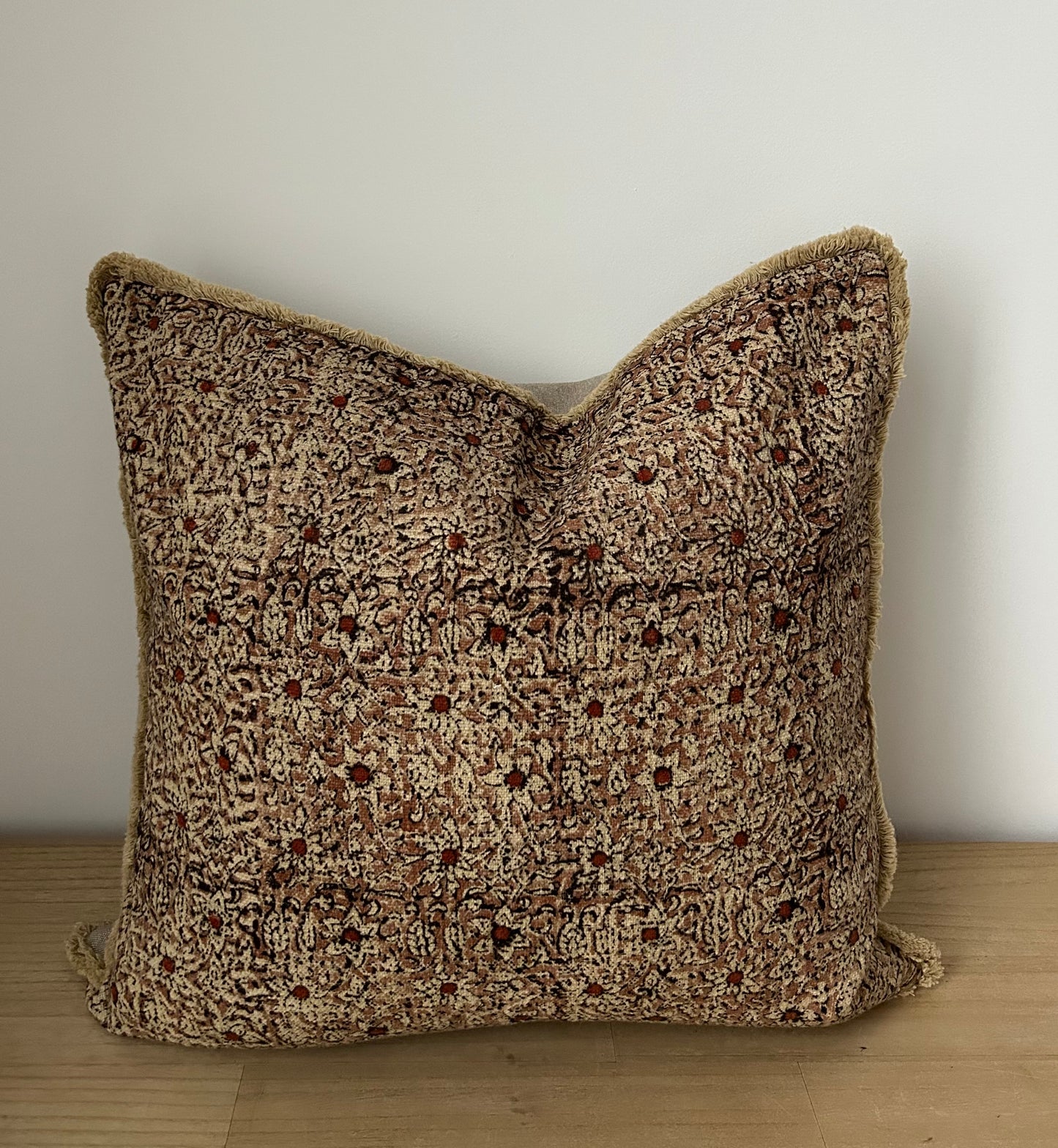 Cassia Block Print Pillow