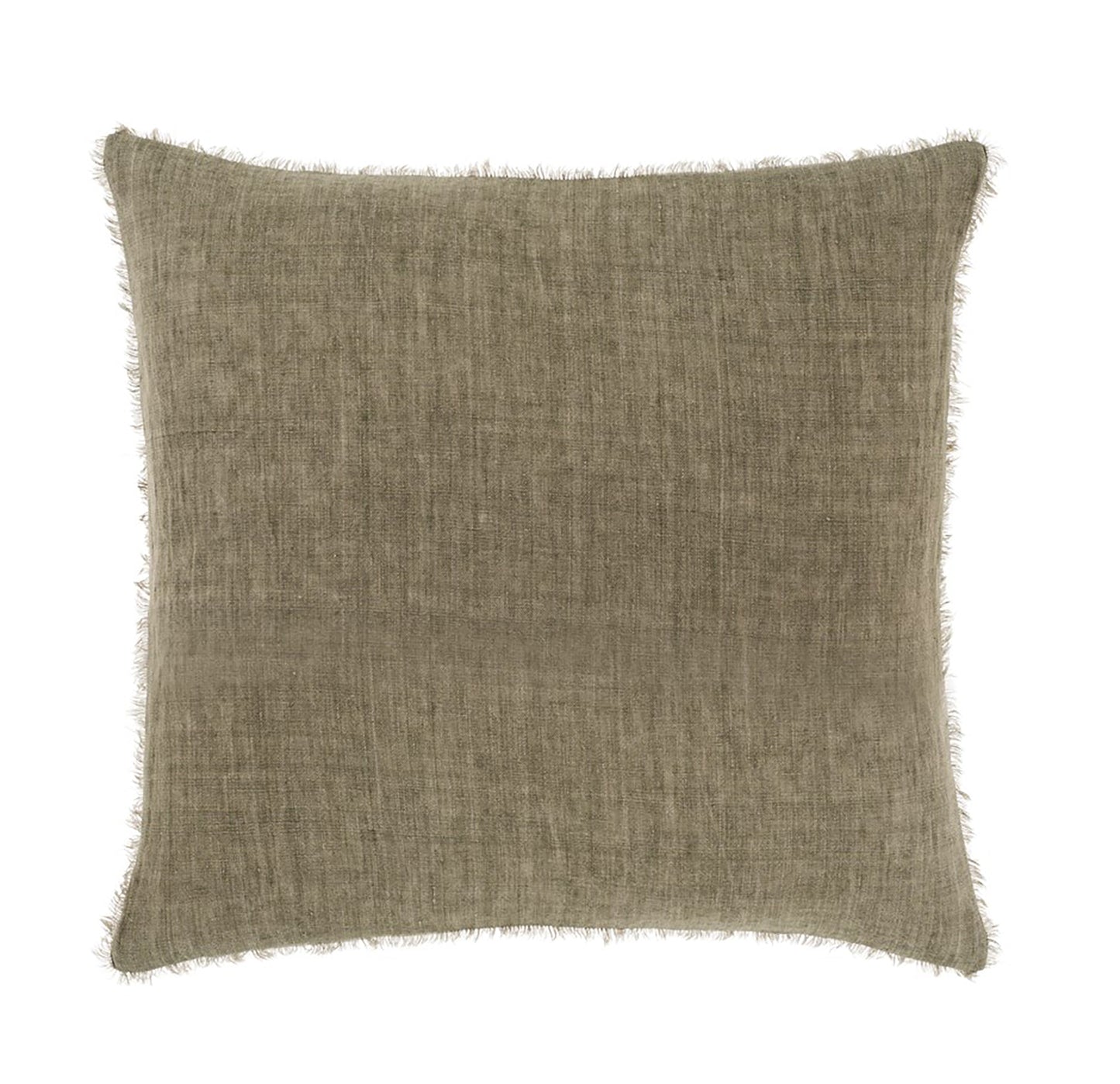 Lina Linen Pillow, Shadow