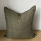 Lina Linen Pillow, Shadow