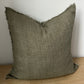 Lina Linen Pillow, Shadow