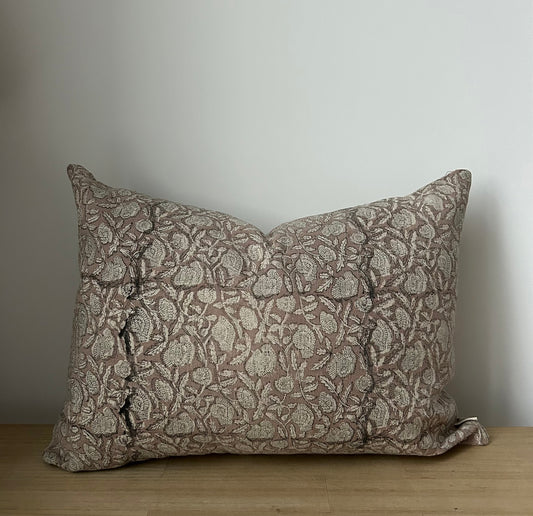 Hellebore Linen Pillow